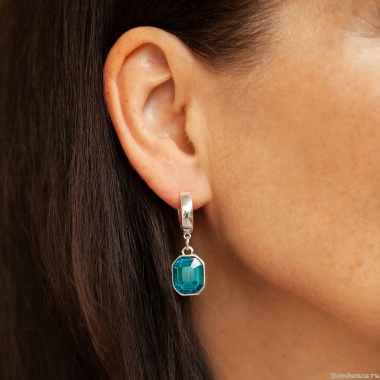 Серьги Fiore Luna, Aquamarine, LE6117 S Серьги Fiore Luna, Aquamarine, LE6117 S